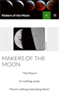Mobile Screenshot of makersofthemoon.com